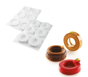 6 ringformer + 1 Silikomart dobbeltkutter