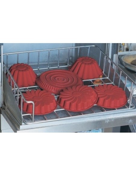 Silikonform Flex Professionell silikonform 300x175mm 6 muffins 6,8cm