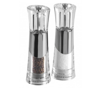 Cole & Mason Bobbi pepper and salt shaker set 18.5cm