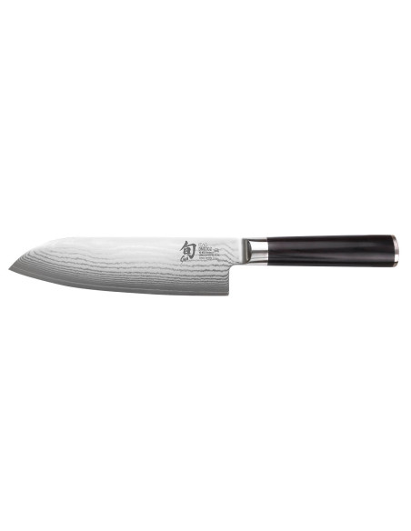 Laatikkosetti 1 Kai Shun Classic 18cm santoku veitsi + 1 ilmainen KAI puinen lauta