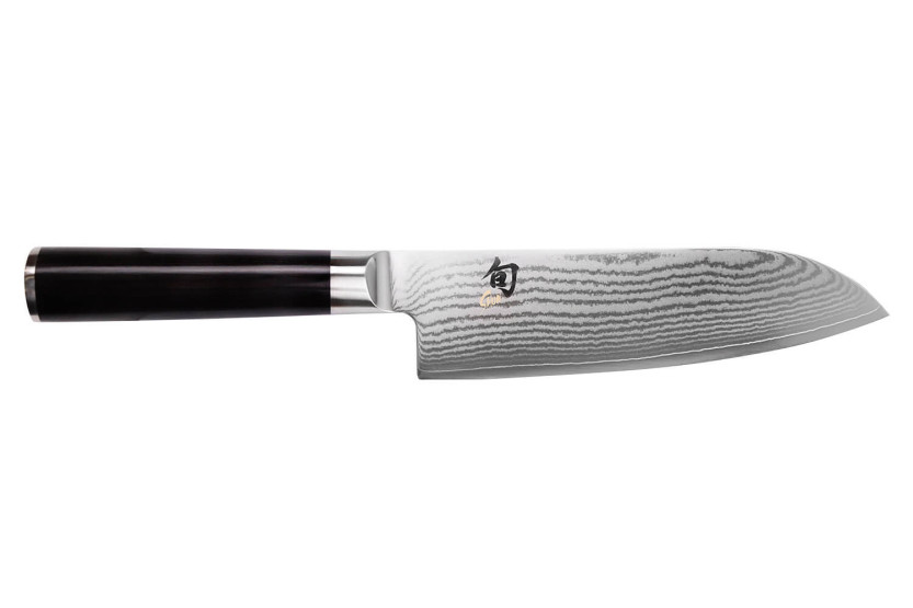 Conjunto de caixa 1 faca santoku Kai Shun Classic de 18 cm + 1 tábua de madeira KAI gratuita