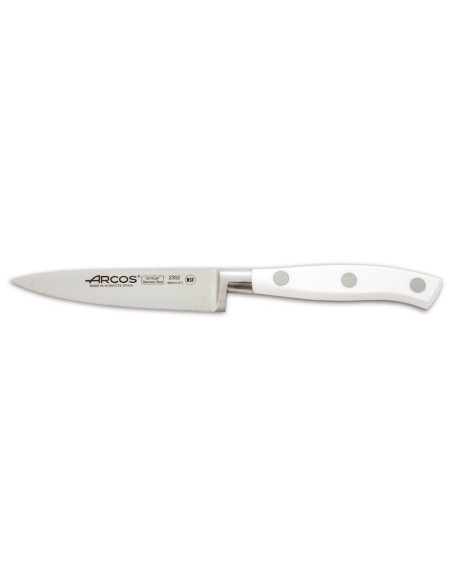 Set di 3 coltelli forgiati Riviera White Arcos (Chef+Santoku+Office)
