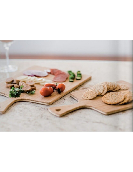Totally Bamboo Greenlite Bistrot snijplank met handvat
