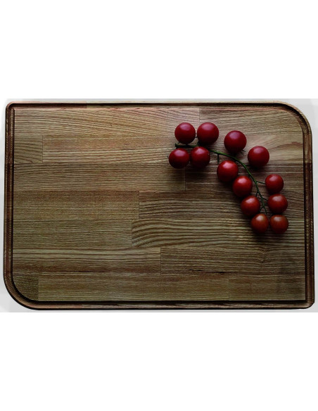Legnoart Gourmand luonnon pyökki- ja akaasia-leikkuulauta + kouru