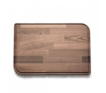 Legnoart Gourmand tabla de cortar de haya natural y acacia + canalón