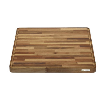 Legnoart Grand Gourmand saksanpähkinä leikkuulauta kourulla