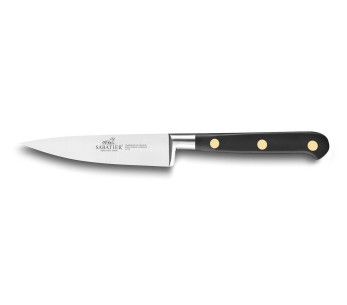 SABATIER Idéal Carbone 100 % smidd skrellekniv 10 cm blad