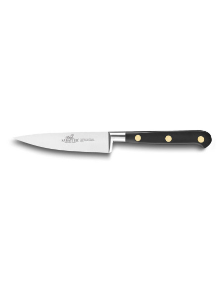 SABATIER Idéal Carbone 100% taottu kuorintaveitsi 10cm terä