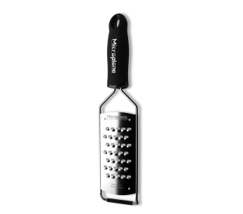 Ralador grande Microplane Gourmet com pega preta