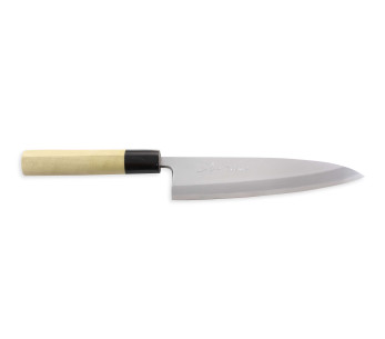 Yoshihiro Jyosaku White 2 teräs 18cm käsintehty japanilainen mioroshi veitsi