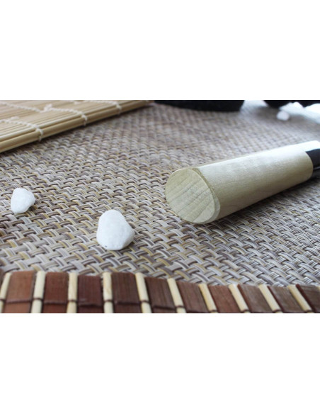 Faca mioroshi japonesa Yoshihiro Jyosaku White 2 de aço de 18 cm feita à mão