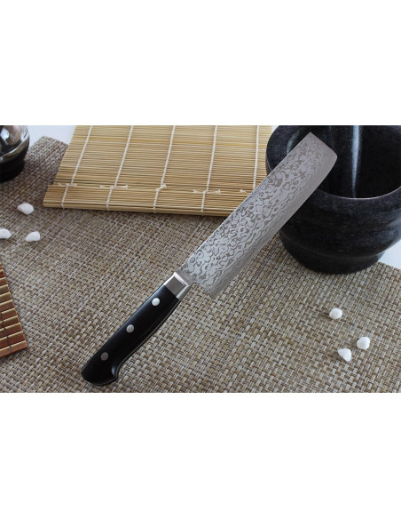 Yoshihiro VG10 Damaskus 33 lager 16cm japansk usubakniv för hand