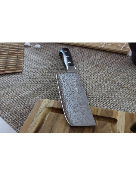 Yoshihiro VG10 Damascus 33 kerrosta 16cm Japanilainen usuba veitsi käsityönä