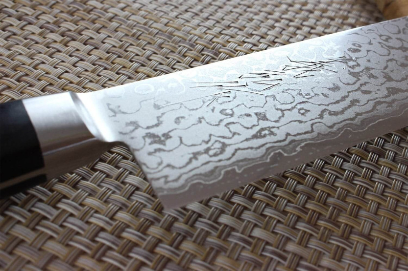 Yoshihiro VG10 Damascus 33 kerrosta 16cm Japanilainen usuba veitsi käsityönä