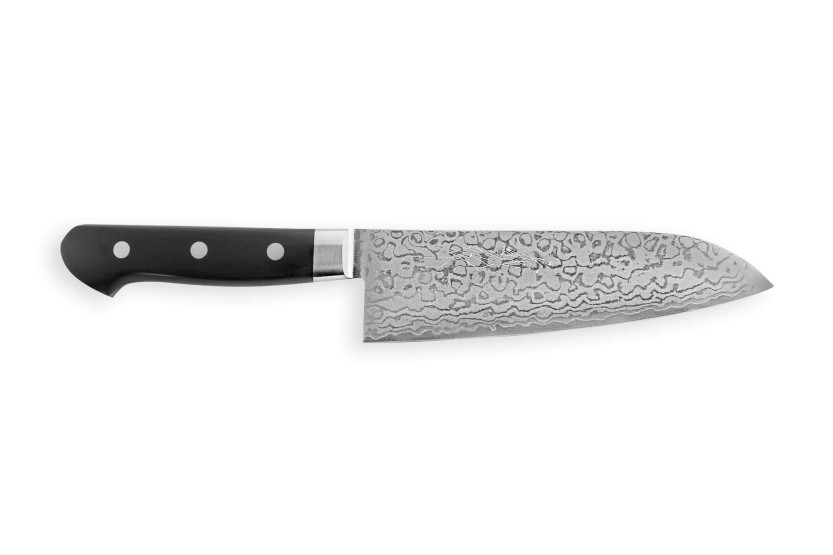VG10 Yoshihiro 33-layer damascus 16.5cm handmade Japanese santoku knife