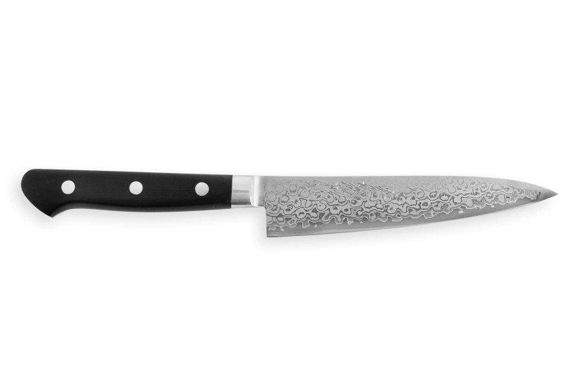 Yoshihiro VG10 Damascus 33-kerroksinen 13.5cm käsintehty japanilainen yleispuukko