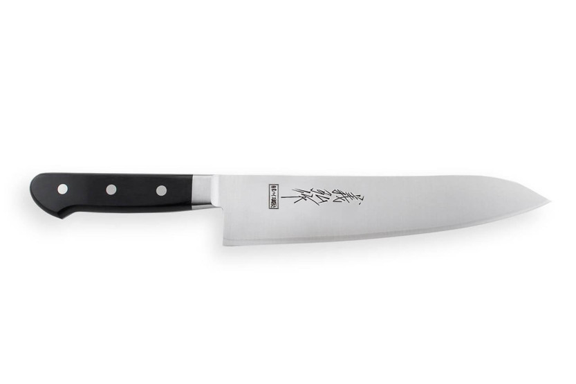 Cuchillo de cocinero tradicional japonés Yoshihiro de acero SRS15