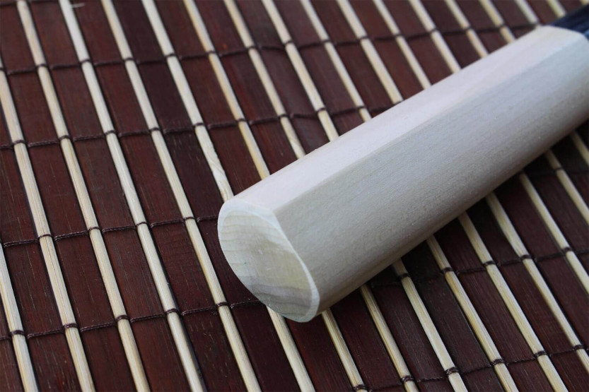 Couteau nakiri japonais artisanal Yoshihiro Blanco 2 acero 16.5cm