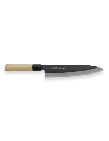Yoshihiro White 2 stål 24cm handgjord japansk kockkniv