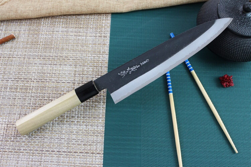 Yoshihiro White 2 teräs 24cm käsintehty japanilainen kokki ' s veitsi