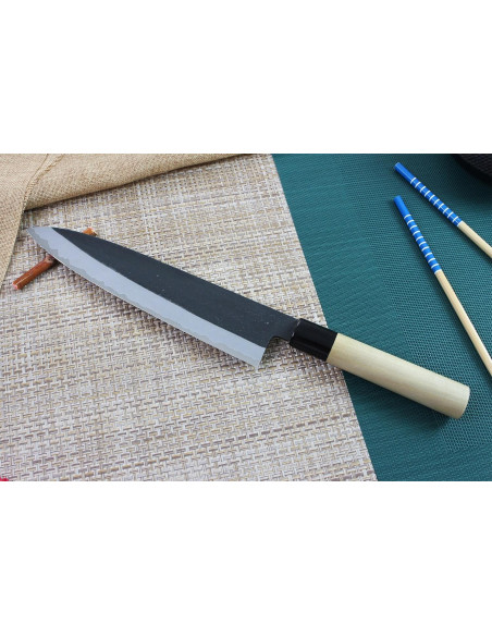 Yoshihiro White 2 teräs 24cm käsintehty japanilainen kokki ' s veitsi
