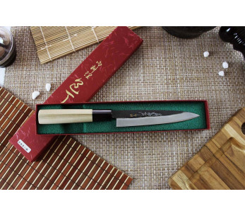 Yoshihiro White 2 stål 15 cm håndlaget japansk universalkniv 2