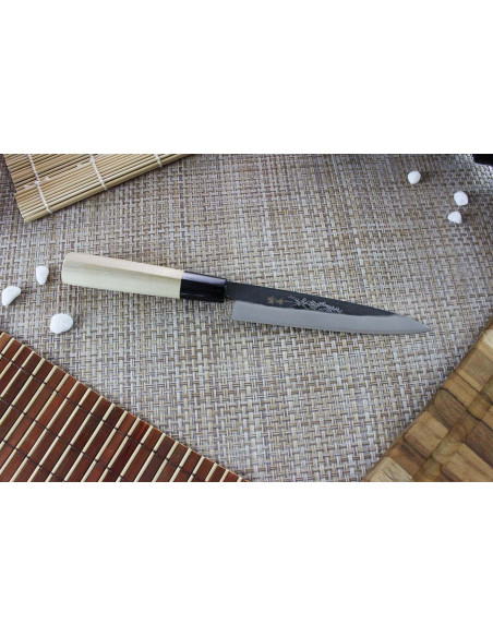 Yoshihiro White 2 stål 15 cm håndlaget japansk universalkniv