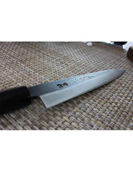 cuchillo universal japonés Yoshihiro White 2 acero 15cm hecho a mano