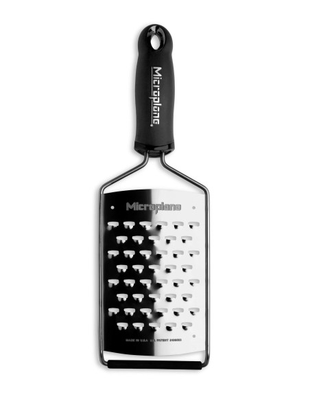 Microplane Gourmet extra grove rasp zwart handvat