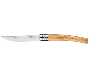Opinel Effilé n°10 veitsi 10cm terä oliivipuun kahva