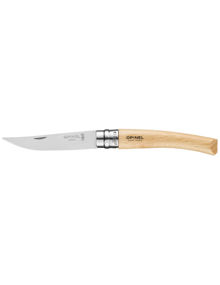 Opinel Messer Effilé n°8 Klinge 8cm Buchenholzgriff