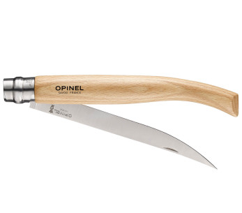 Faca Opinel Effilé n°15 15cm cabo em madeira de faia 2