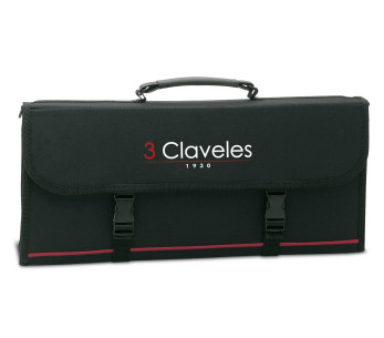 Mala rígida em nylon para 17 facas e 3 acessórios Claveles
