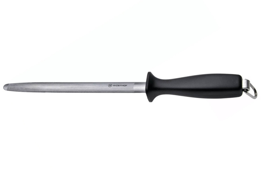 Wüsthof skärpstål oval bit 20cm standardkorn