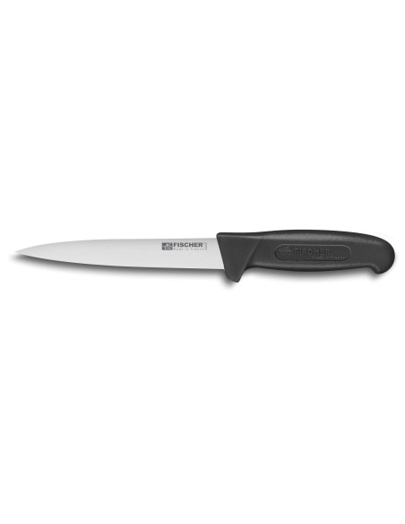 Flexibel schilmes 17cm zwart handvat Bargoin