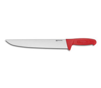 Fischer HACCP professionell slaktarkniv 30cm rött handtag