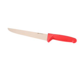 Slaktkniv 28cm rött skaft Bargoin 2