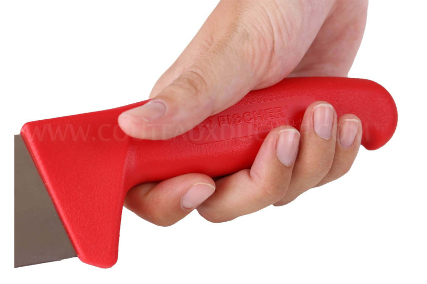 Fleischermesser 28cm roter Griff Bargoin