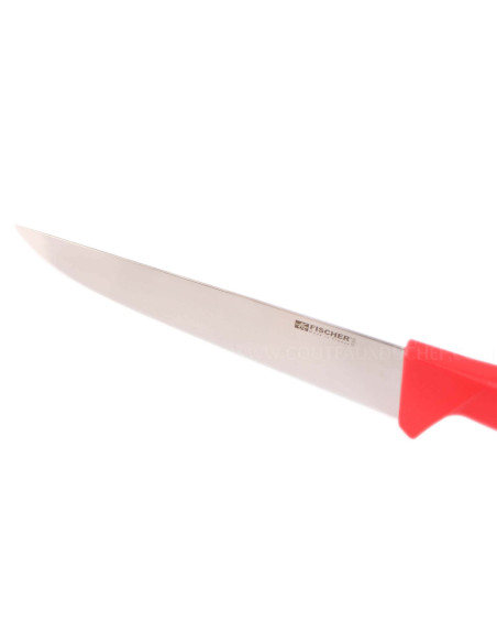 Teurastusveitsi 28cm punainen kahva Bargoin