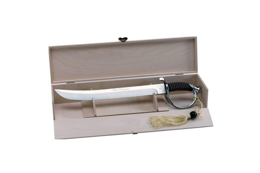 Fox champagne svärd 40cm blad