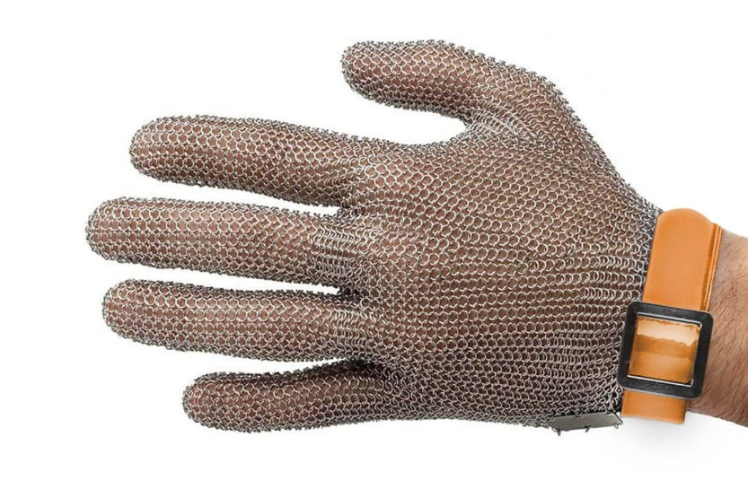 Niroflex-Schutzhandschuh aus rostfreiem Metallringgeflecht - Größe XL