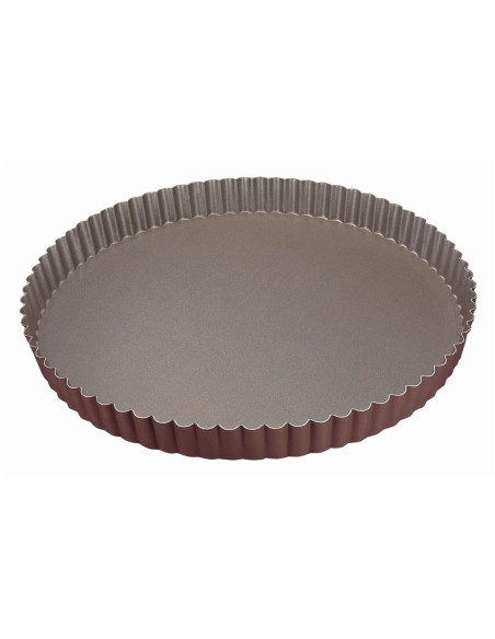 Gobel räfflad rund tourtière med fast bas - Diameter 28cm