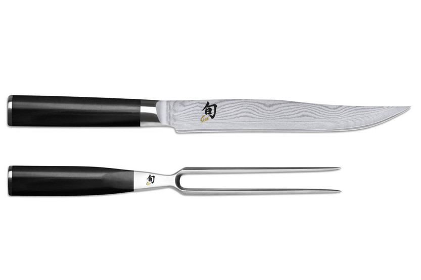 Kai Shun damascus hoge kwaliteit stalen japanse hakset