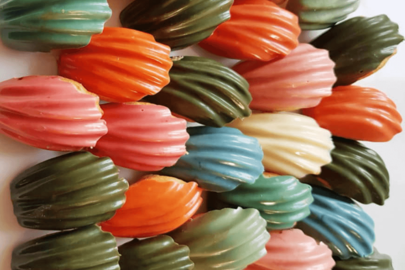 Moule 9 madeleines De BuyerMoul'flex 1966.01 og silikon
