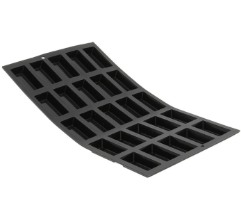 Stampo in silicone per 25 mini finanzieri De Buyer Moul'flex 1976.02
