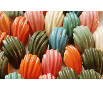 Molde de silicone para 30 mini madeleines De Buyer Moul'flex 1994.01 2