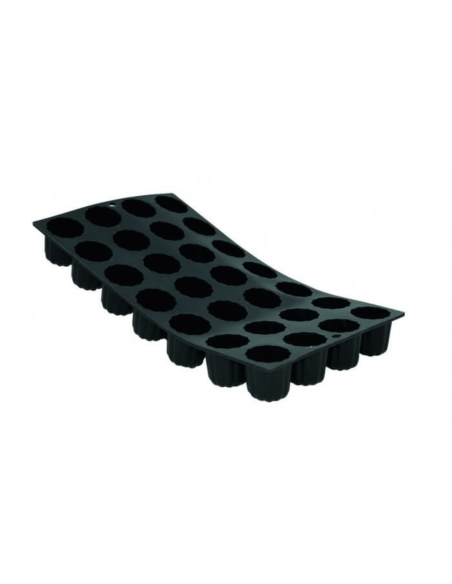 De BuyerMoul'flex 1977.01 siliconen mal voor 28 mini Bordeaux fluitjes