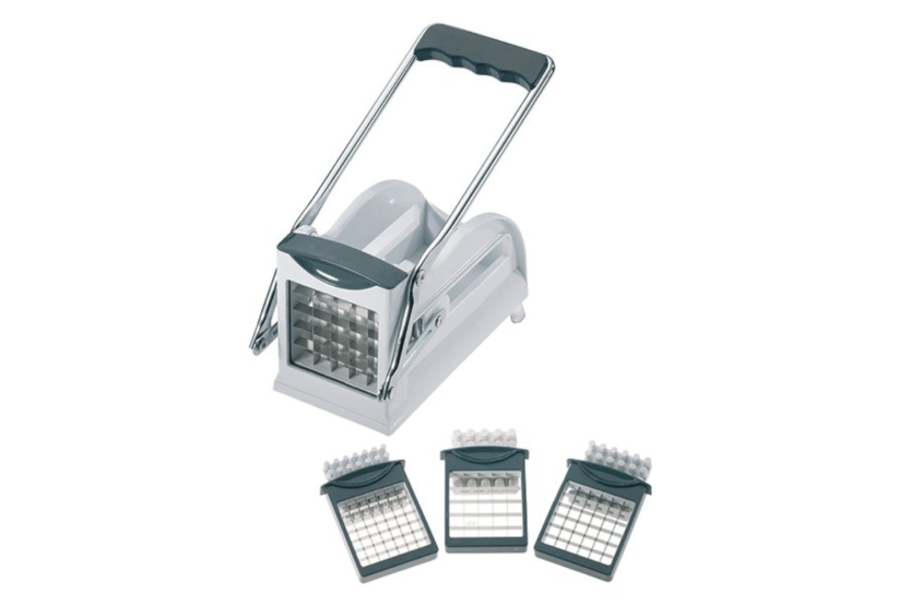 Westmark Friggitrice per frutta e verdura a 3 griglie in acciaio inox