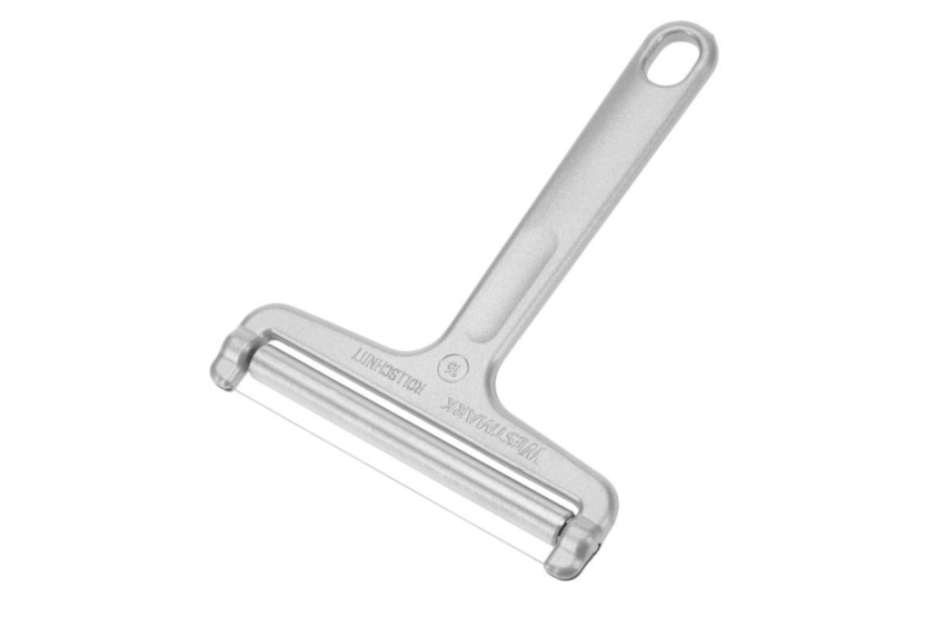 coltello da formaggio "Roll cut" Westmark en alu + lame inox