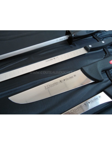 Kit profissional de corte de fiambre 3 Claveles